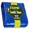 Core Tarps Heavy Duty Tarp, 50 ft L x 0.5 mm H x 24 ft W, 8 Mil, Blue, Polyethylene CT-405-24X50 - alternate 1
